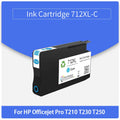 712XL 712 Compatible Ink Cartridge Remanufactured For HP DesignJet Pro T210 T230 T250 T630 T650 Printers 3ED71A 3ED67A Inks