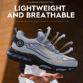 Rotating Button Work Safety Shoes Men Indestructible Steel Toe Shoes Security Work Sneakers Protective Safety Boots size 47 48