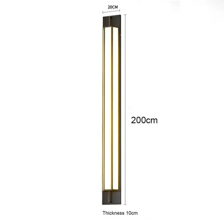 Waterproof Outdoor Wall Lamp LED Stailess steel Wall Lighting IP65 Garden Light Villa porch Sconce Light 110V 220V Sconce Lumina