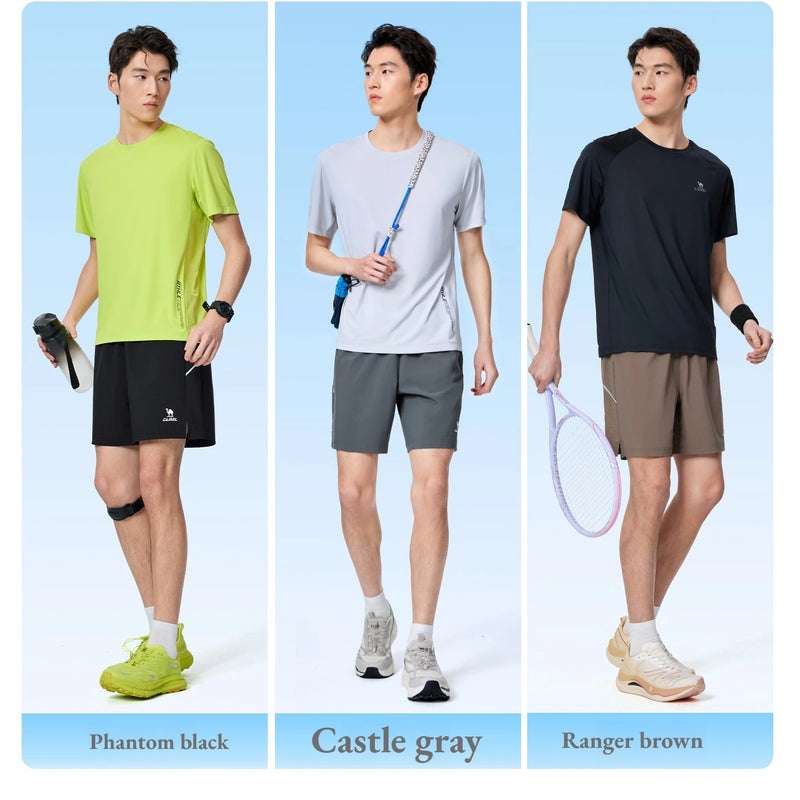 Golden Camel Women's Sports Shorts Summer Quick Dry Fitness Shorts Outdoor 3A Antibacterial Ice Sensation Breathable Short Pants