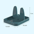 Foldable Pot Holder Plastic Spoon Holder Vertical Kitchen Storage Rack Suitable For Ladle Forks And Lid Rack Storage Rack