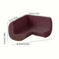 4pcs Soft Foam Corner Protectors – Pre-Adhesive Safety Guards for Furniture, Tables, Stairs, Cabinets