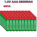 NEW 8800mAh Rechargeable Battery AAA  Alkalinity Battery 1.5 V AAA Battery for Clocks Mice Computers Toys So on