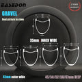 New 35mm Inner 42mm Wider Road Gravel Carbon Rim 700C - View 2 | SAMAG