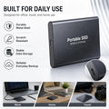 New Arrival Portable SSD USB3.2 Type-C High-speed Solid State Drive External Storage Hard Disk  ﻿