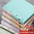 A4 Binder Folder File Folders Office Document Organizer File Binder 240 Sheets Capacity Desk Organizer Office Students Supplies