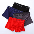 Bamboo Male Panties Sexy Underwear Men Cuecas Boxer New Fashion Boxer Shorts Mens Underware 4pcs/lot Free Shipping