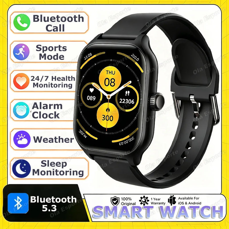 Outdoor Military GPS Smart Watch Men Waterproof Multiple Sport Mode Fitness HD Bluetooth Call Smartwatch Men Women Bracelet 2026