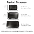 Car Repair Tool Kit Storage Bag Car Terminal Removal Organizer Bag Multiple Sizes Carbon Fiber Pattern With Zipper Tool Storage