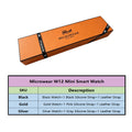 Microwear W12mini W11mini Watch12 Watch11 Mini Women's Smart Watch 42mm IP68 Waterproof Watch W 11 12 W12 W11 Mini Smartwatch
