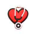 1pcs Shoe Charms Medical Uterus Teeth Shoe Charms for Pins Shoe Decoration Syringes Stethoscope Thermometer Doctors Nurses Gift