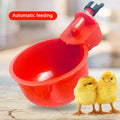 Anti Pollution Self-cleaning Automatic Poultry Water Dispenser Portable Poultry Feeding Feeding Supplies for Chick Duck Goose
