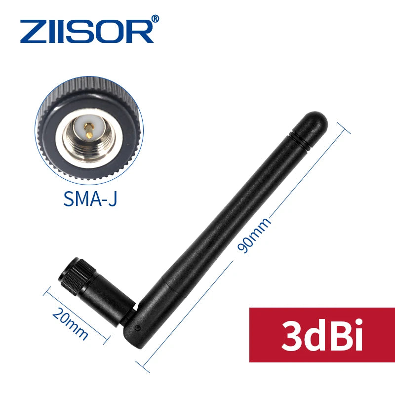 LoRa 868 MHz Antenna Meshtastic Omnidirectional RP SMA Male Antennas Mini 868MHz Antenne for Wireless Module Foldable Aerial