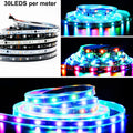 SK6812 RGBW Led Strip Light 4 in 1 Similar WS2812B 1m 5m 30 60 144 LEDs Individual Addressable RGBWW Led Lights IP30 65 67 5V12V
