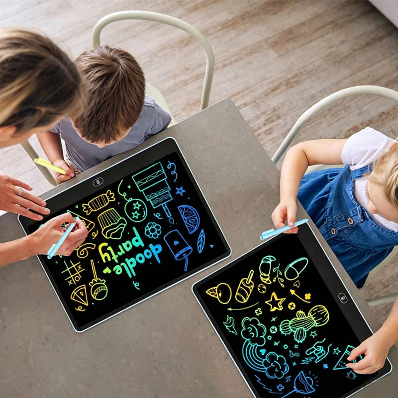 2-Pack 16-Inch LCD Writing Tablet Digital Drawing Tablet Handwriting Pads Portable Electronic Tablet Board For 3-8 Years Kids