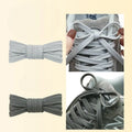 Flat Shoelaces Solid Neutral Color Replacement Shoe Strings Suitable for Sneakers Dad Shoes