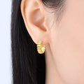 Orstarry S925 Sterling Silver 18k Gold Modern Square Earrings Hoop Earrings For Women Jewelry Original Trendy Anniversary Gifts