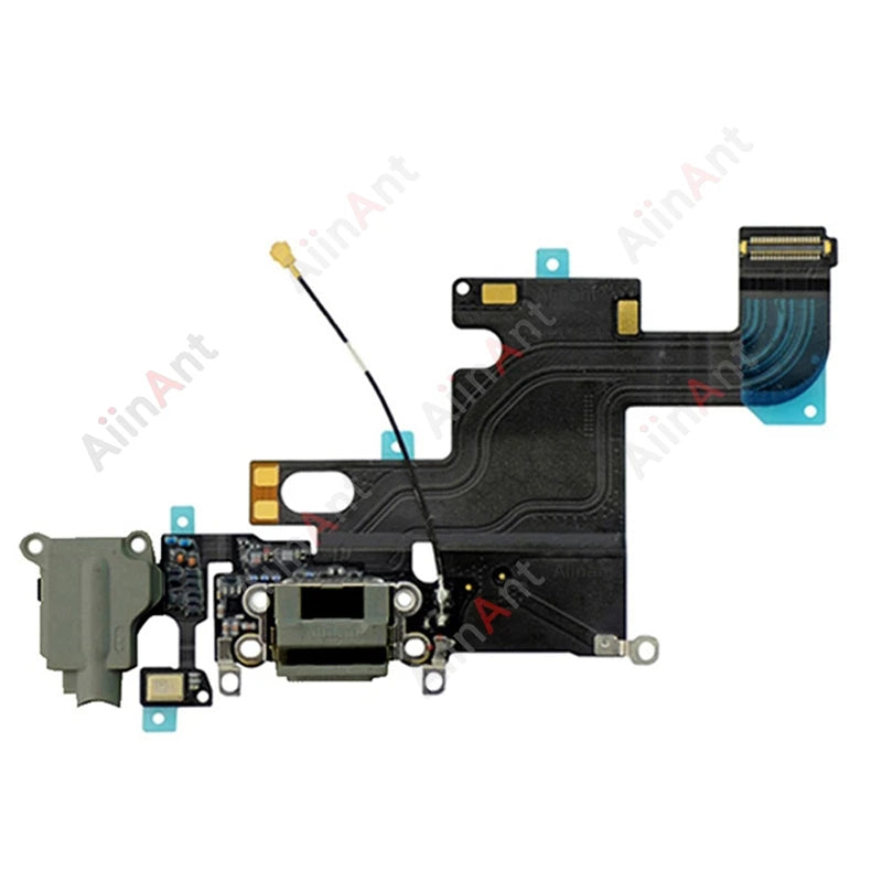 OEM Bottom USB Mic Board Quick Charger Dock Connector Charging Port Flex Cable For iPhone SE 1 2 3 6 6s Plus + Sticker
