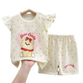 Baby Girls Clothes Sets For Kids Cartoon T - shirt+Short - View 2 | SAMAG