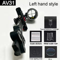 Single Pin Compound Bow Sight, Aluminum Alloy Long | SAMAG
