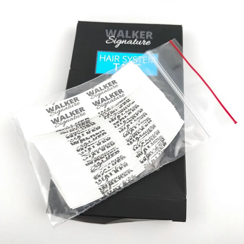 36pcs/lot Walker signature tape Hair Tape Adhesive Double Side Medical US Walker Tape For Lace Wigs Toupees walker tape