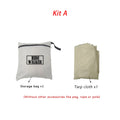 Black Coating Tarp Block 99% UV Ourdoor Camping | SAMAG