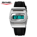 2563 Solar Power Casual Digital Sport's Watches Silicone Strap Led Waterproof Electronic Alarm Clock Gift - Visuel 2 | SAMAG