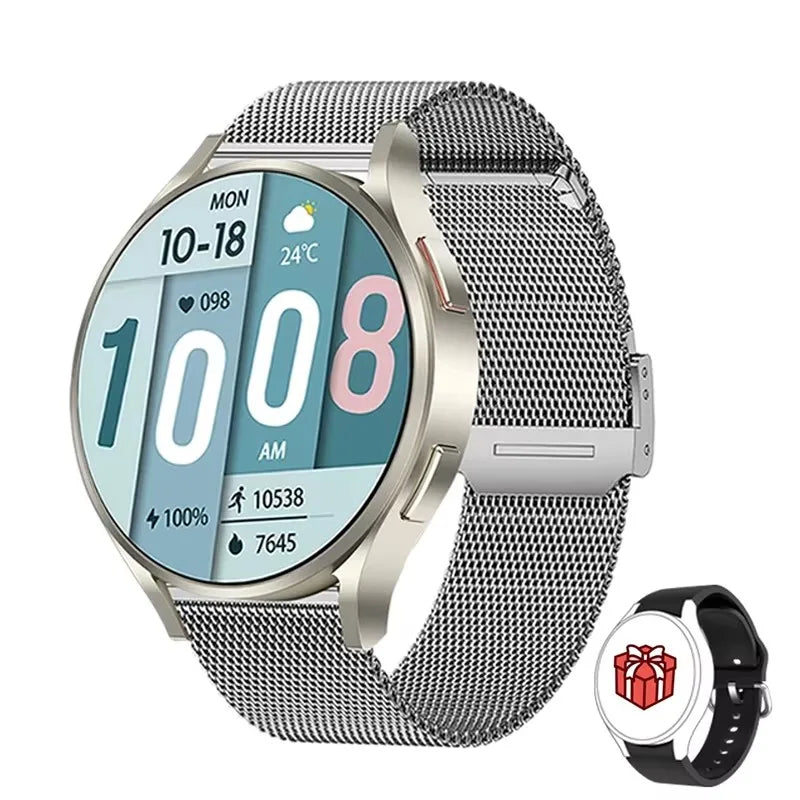 Watch 6 Business Smartwatch Men 1.32 Inch 128*160 Bluetooth Call Health Monitoring Alarm Clock Fashion Watch Women Multifunction