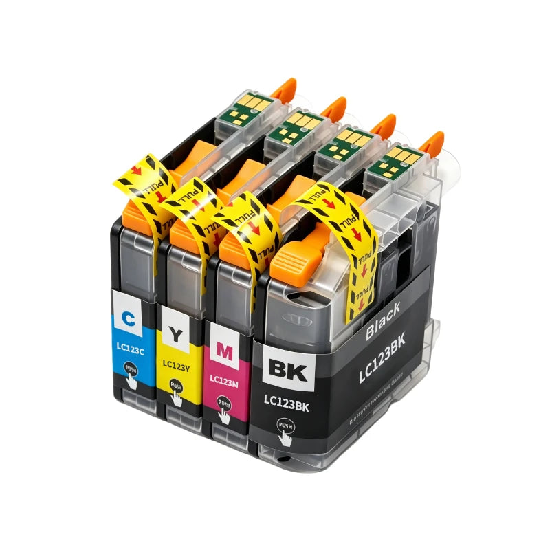 1-5set LC123 LC121 Ink Cartridge Compatible For Brother DCP-J4110DW/J132W/J152W/ J552DW/J752DW MFC-J470DW J650DW J870DW J245