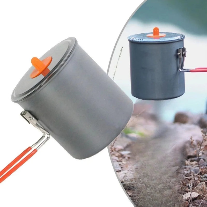 Outdoor Tableware Set - 1L Camping Cooking Pot - View 5 | SAMAG