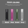 Alonefire Mini LED Flashlight Small USB Rechargeable Night Lighting Light Outdoor Hiking Camping Household Emergency Lamp Torch