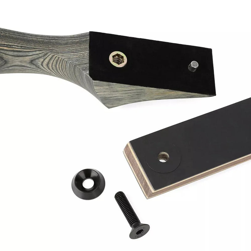 20-60lbs 60" Black Hunter Longbow Bow LimbsTakedown | SAMAG