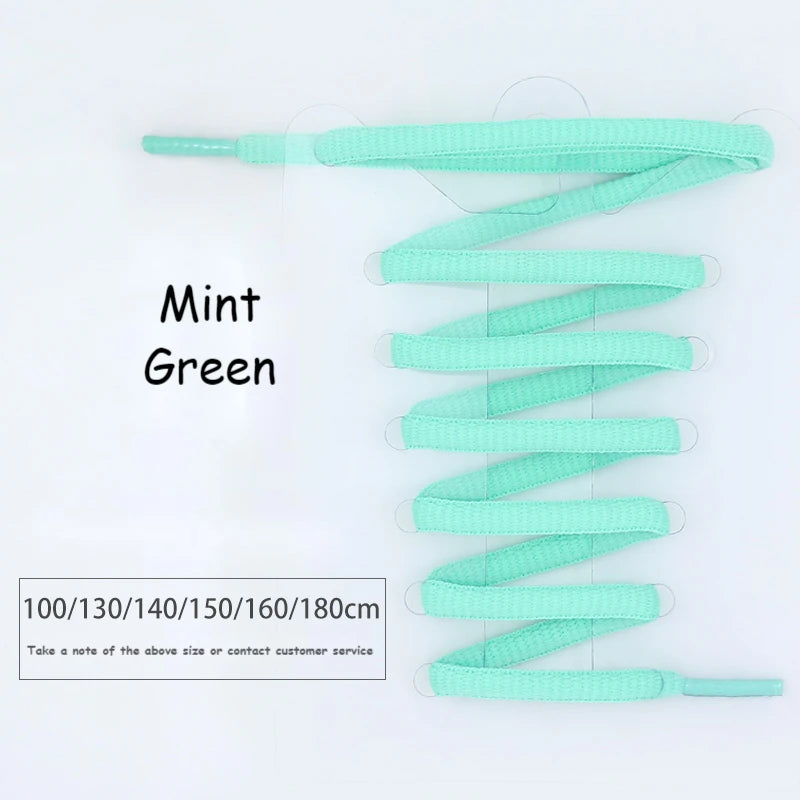 Oval Shoe Laces 24 Color Half Round Athletic Shoelaces for Sport/Running Shoes Shoelace 100/120/140/160/180cm Shoe Strings 1Pair