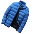 New Men's Thick Warm Parka Jackets Autumn Winter Casual Men's Outwear Coats Solid Male Windbreak Cotton Padded Down Jacket M-5XL