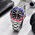 PAGANI DESIGN Men Watches Automatic Watch Mechanical Sapphire Glass Stainless Steel Luminous Date Luxury - Visuel 4 | SAMAG