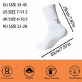 4 Pairs Men's Cotton Work Socks Cushioned Long Running | SAMAG