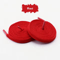 Classic Solid-Color Flat Laces Premium Cotton Casual Shoelaces Sneaker Shoelace Shoe accessories 1Pair