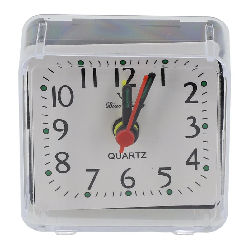 Digital Alarm Clock Bedside Small Alarm Clock Quartz Battery Operated Square Student Bedroom Wake Up With Beeping Sound