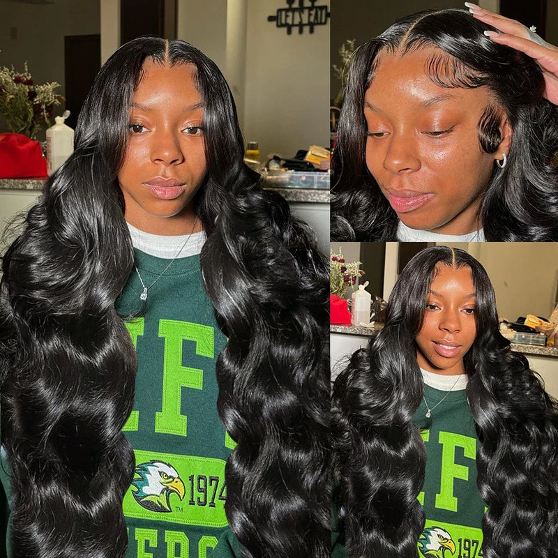 30 Inch Body Wave 13x6 Hd Lace Frontal Wig Human Hair Brazilian Pre Plucked Lace For Women 13x4 Lace Front Wigs 4x4 Closure Wig