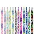 Colorful Shoelaces Leopard Print Fashion Flats Shoe Laces For Sneakers Washable Without Fading Shoes Accessories Shoestring