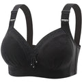 Underwire women's big sixe underwear erotic lingerie sexy bras push up bra  push-up bras Four-row Bra For Front Opening Bras
