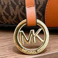 2026 Michael Kors Boston Pillow Bag Fashion Casual Women MK Classic Vintage Flower Handbag Urban Girls Commuter Bag