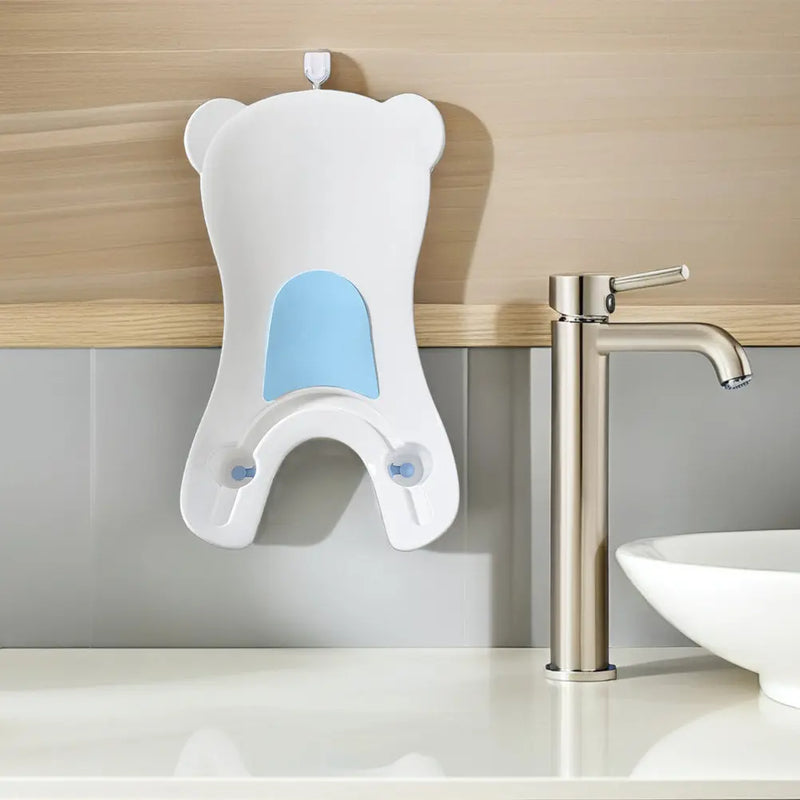 Portable Infant Baby Wash Basin Ergonomic Soft Bath Cushion Newborn Butt for Bathroom Use Baby Bath Cushion