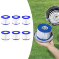 6pcs for Lay Z Lazy Hot Tub Spa Pool Miami Vegas Monaco Cartridge Filters VI Outdoor Garden Spas Pool Filters Cleaning Tool