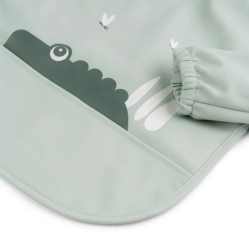 Cute Baby Bibs Waterproof Oil Proof Apron New Double Buckle Washcloth Feeding Bib Soft Burp Cloth For Boy Girl Bandana Bibs