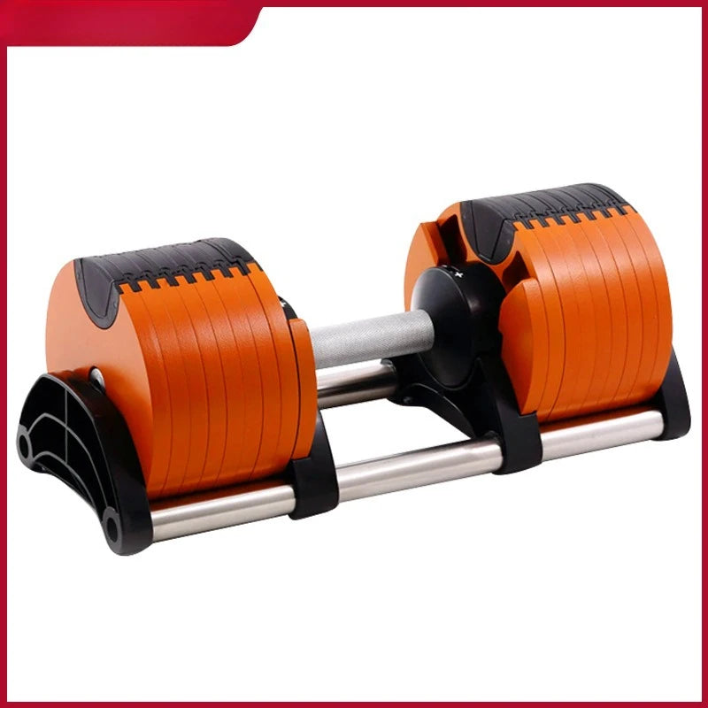24 Kg Adjustable Weight Dumbbell Workouts Set with Steel | SAMAG