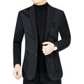 2026 Spring/Summer New Style Cashmere Mid-Aged Men's High-End Casual Suit Father's Wear Suit Single Piece Outerwear