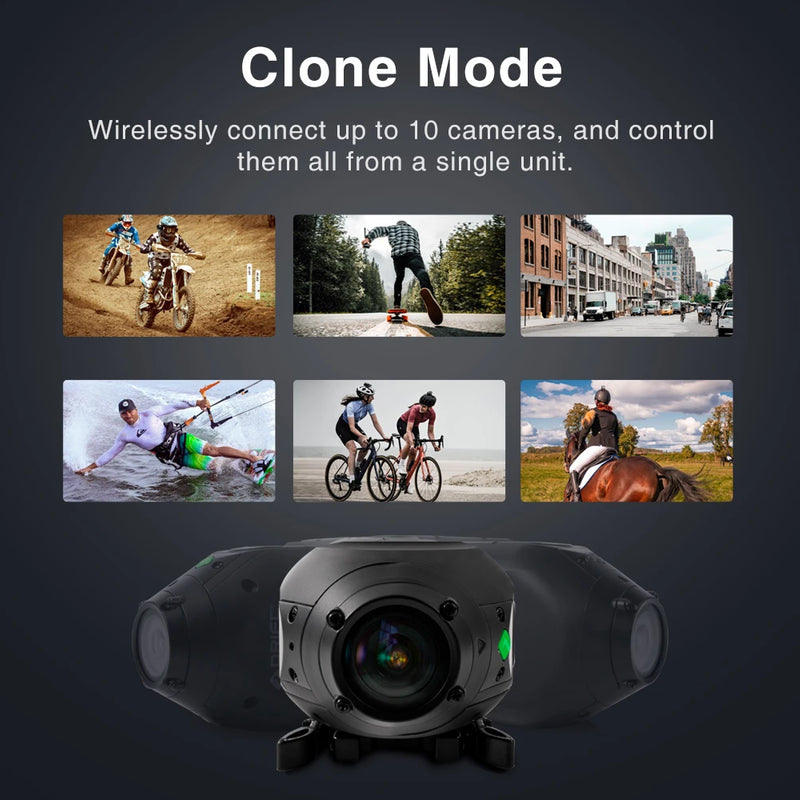 Drift Ghost XL Pro 4K PLUS HD Action Camera 3000mAh Battery WiFi IPX7 Waterproof Rotatable Lens Helmet Cam Motorcycle Bicycle