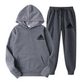 Popular autumn and winter hooded sweatshirt+jogging pants set suitable for both men and women in sports and - View 21 | SAMAG