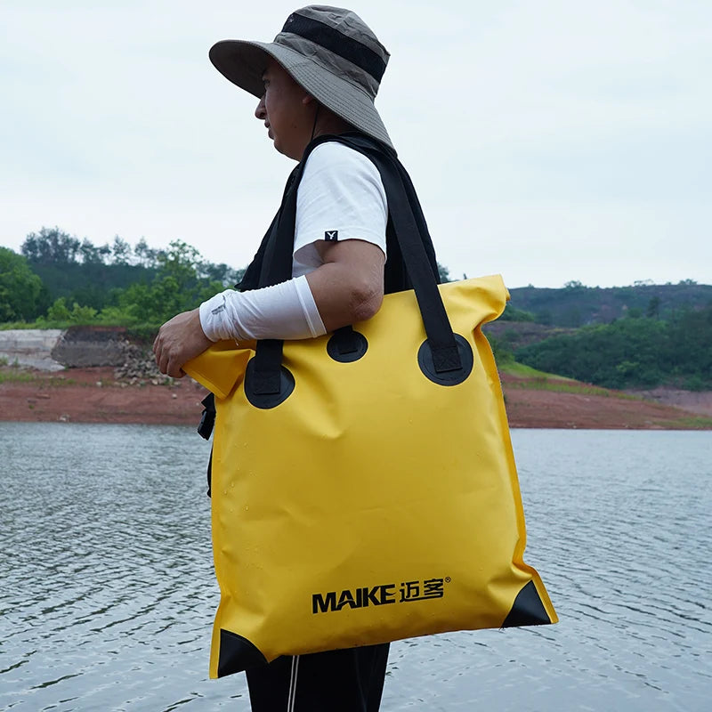 Maike Fishing Bag PVC Multi-Functional Portable Foldable | SAMAG